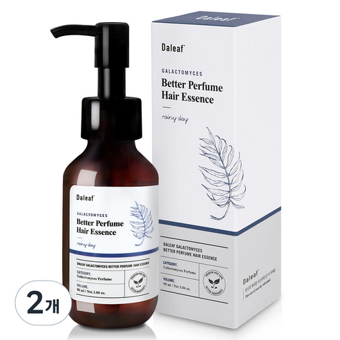 달리프 갈락토미세스 베러 퍼퓸 헤어 에센스 레이니데이향, 90ml, 2개