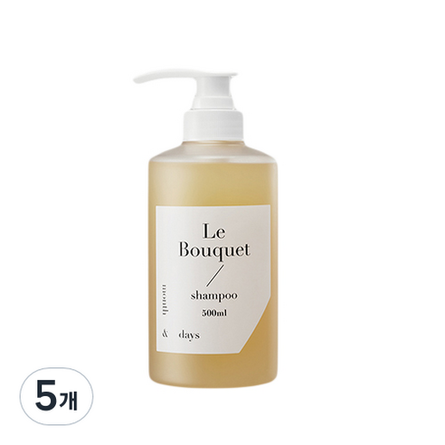 먼스앤데이즈 르 부케 샴푸, 5개, 500ml
