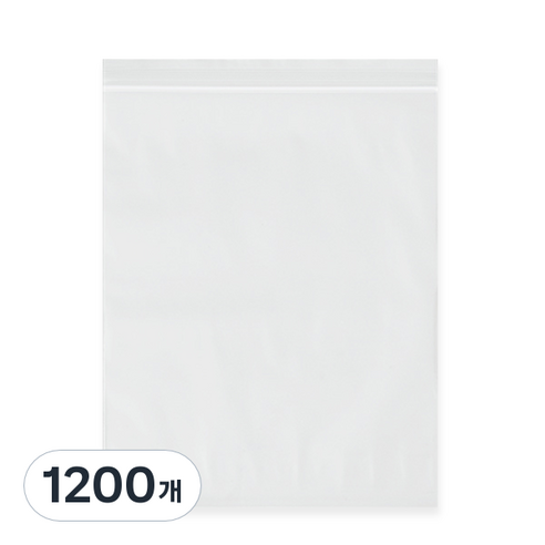 도매토피아 PE 지퍼백, 10 x 15 cm, 200개입, 6개