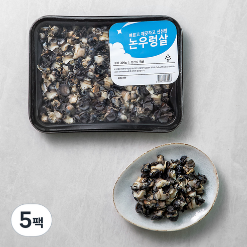 논우렁살 (냉장), 300g, 5개