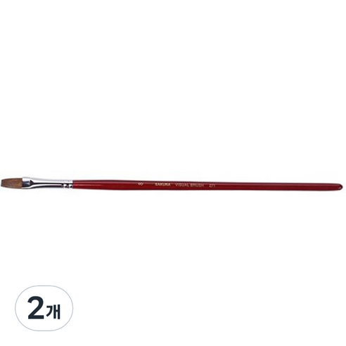수채화 붓 05 271 납작타입, 2개, 8