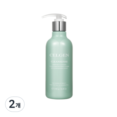 셀젠 크린센스 여성청결제, 235ml, 2개