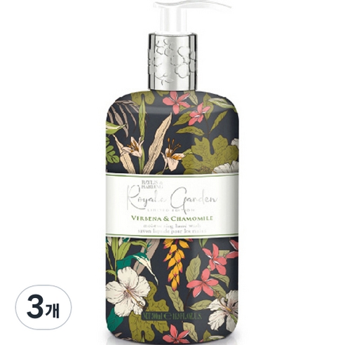 베일리스앤하딩 로얄가든 바베나 앤 카모마일 핸드워시, 3개, 500ml