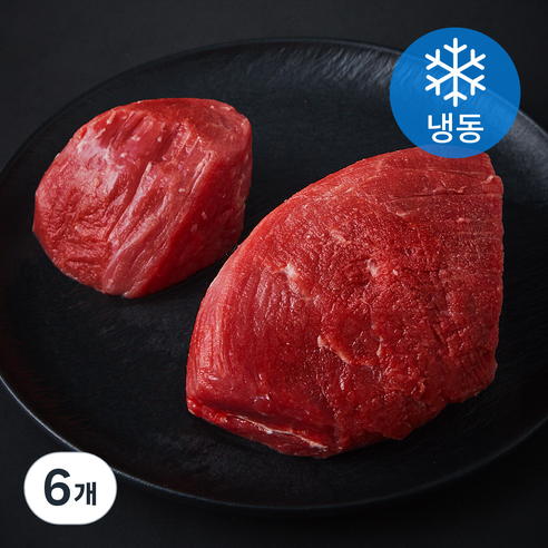 굿미트찹 호주산 우홍두깨 장조림용 덩어리 (냉동), 6개, 1kg