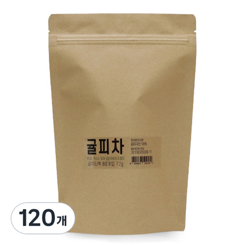 아이앤티 귤피차 삼각 티백 60p, 72g, 120개, 60개입