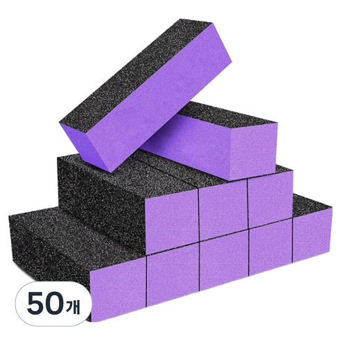 OON 3면 샌딩 블럭 퍼플, 50개