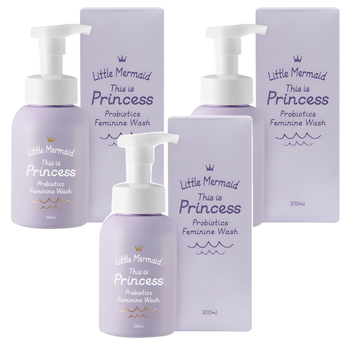 뷰티레시피 인어공주 프로바이오틱스 페미닌 워시, 300ml, 3개
