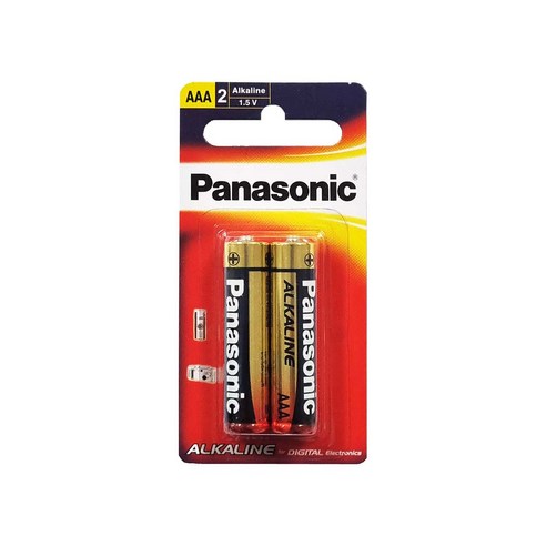 파나소닉 알카라인 AAA 건전지, 2개입, 1개