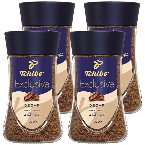 치보 익스클루시브 디카페인 인스턴트 커피, 100g, 1개입, 4개