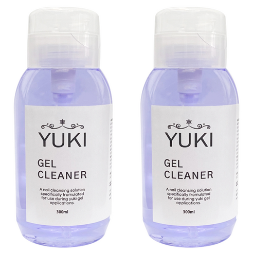 유키 대용량 펌프형 젤클리너, 300ml, 2개