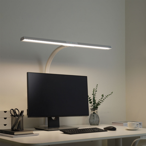 눈 건강을 보호하고 편안함과 생산성을 향상시키는 홈플래닛 LED 안티 블루라이트 와이드 스탠드 80cm