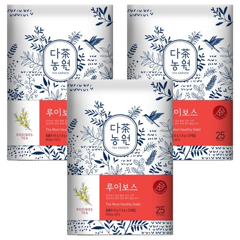 다농원 루이보스티, 1.8g, 25개입, 3개