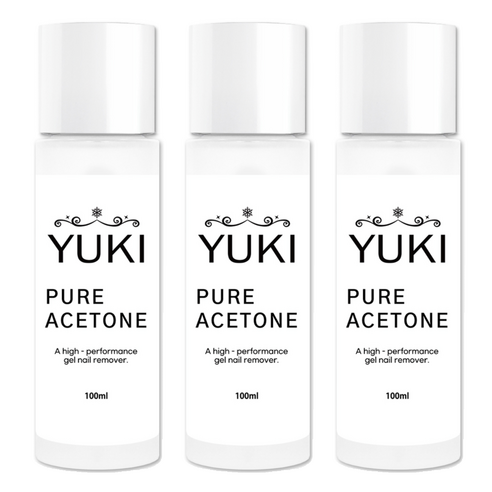 유키 퓨어 아세톤, 100ml, 3개