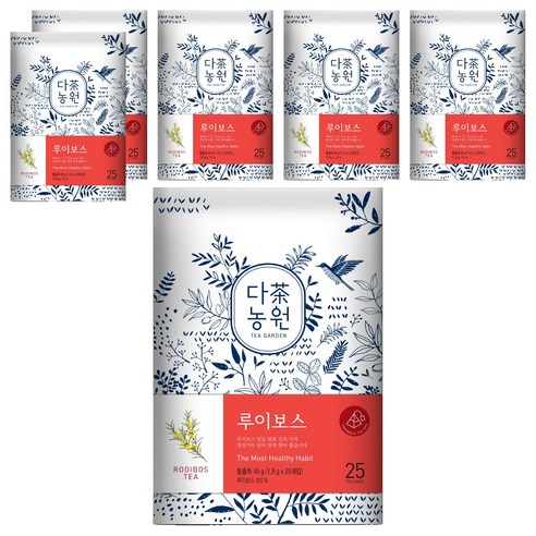 다농원 루이보스티, 1.8g, 25개입, 6개
