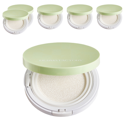더마팩토리 무기자차 마일드 선쿠션 SPF50+ PA++++, 26g, 6개
