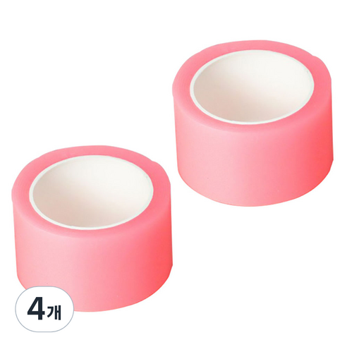알로데 핀치 앤 나노 양면테이프 3cm x 1m, TYPE03 핑크, 4개