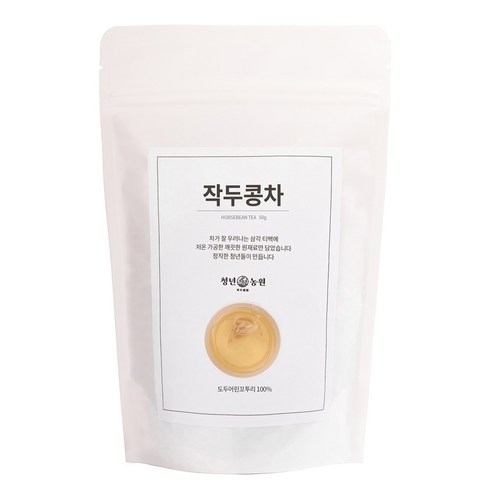 청년농원 작두콩차 삼각티백, 1g, 50개입, 1개 작두콩차효능