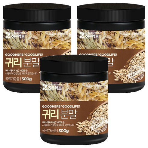 조은약초 귀리분말, 300g, 3개