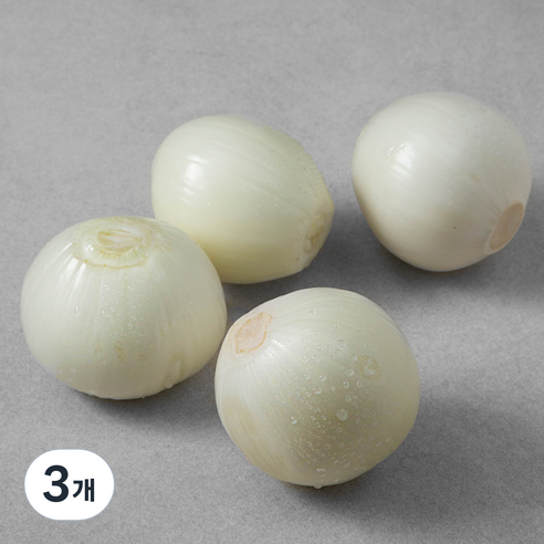 창녕 깐양파, 1kg, 3개