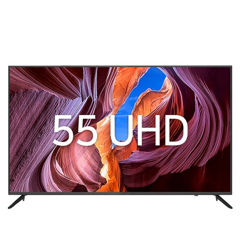 인켈 4K UHD LED TV, EU55HKD, 고객직접설치, 스탠드형, 140cm