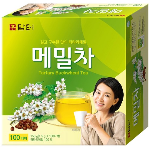 담터 메밀차 티백, 1.5g, 100개입, 3개