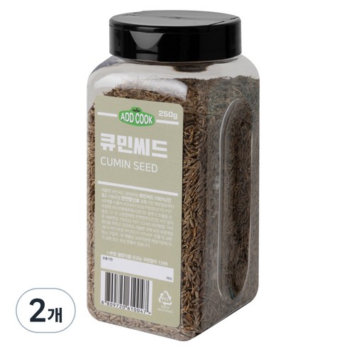 ADDCOOK 큐민씨드, 300g, 2개
