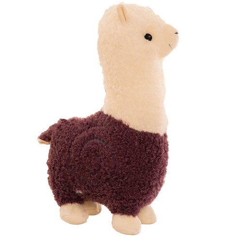 네이처타임즈 복슬복슬 알파카 인형, 퍼플, 65cm