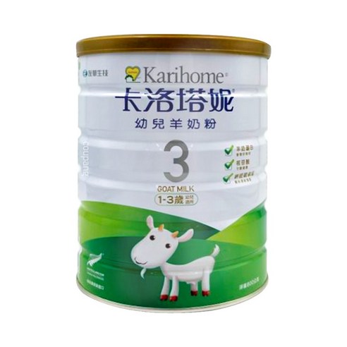 INTL:Karihome 卡洛塔妮 INTL:友華生技 INTL:幼兒羊奶粉 INTL:3 INTL:1-3歲幼兒適用 INTL:Goat Milk INTL:羊奶蛋白 INTL:核苷酸 INTL:神經鞘磷脂 奶粉