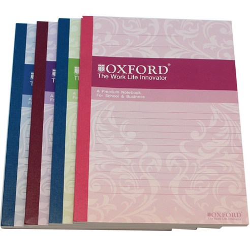   OXFORD well-spreaded wired note A4 80 sheets, random shipping, 4 pieces