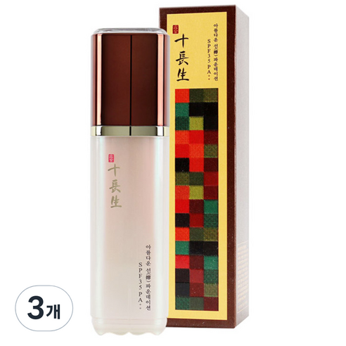 십장생 아름다운 선 파운데이션 40ml, 21호 화사한색, 3개
