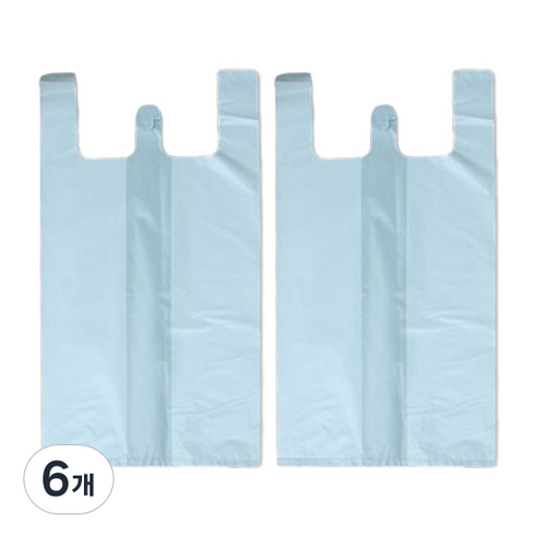 생활을그리다 비닐 배달봉투 6호 소 100p, 소(S), 100개입, 6개