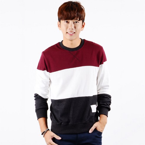 타운클로 투톤 맨투맨