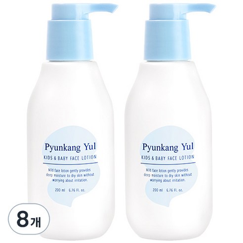 편강율 키즈앤베이비 페이스로션 스위트 오렌지, 200ml, 8개