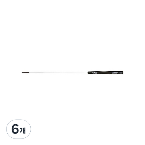 베셀 정밀 일자 드라이버 3 x 150 mm, 6개