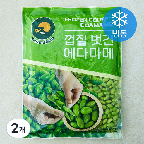 에다마메 (냉동), 2개, 1kg