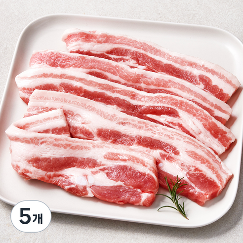 선진포크한돈 시그니처 삼겹살 (냉장), 500g, 5개