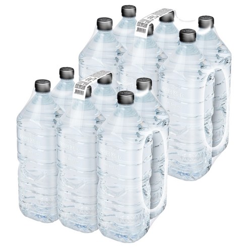 휘오 다이아몬드 생수 무라벨, 12개, 2L