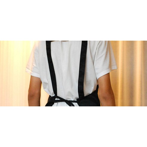 카페 데님 심플 앞치마: 실용성과 스타일이 만나는 기능적 액세서리