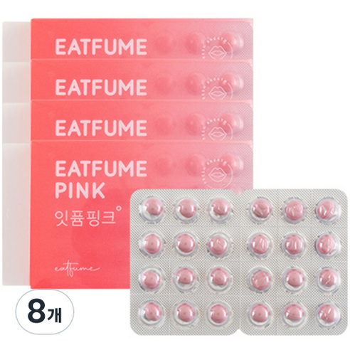 잇퓸 캔디 핑크, 3.12g, 8개