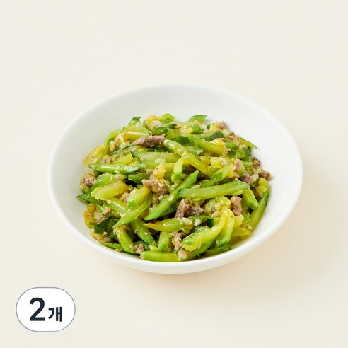 킨더가든 소고기 애호박볶음, 80g, 2개
