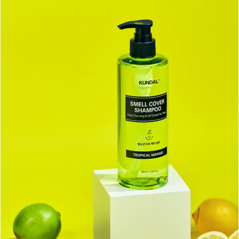 상큼한 망고 향으로 깨끗하고 자신감 넘치는 하루를!