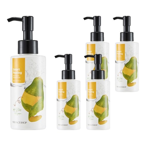 더페이스샵 스마트 필링 마일드 파파야, 150ml, 5개
