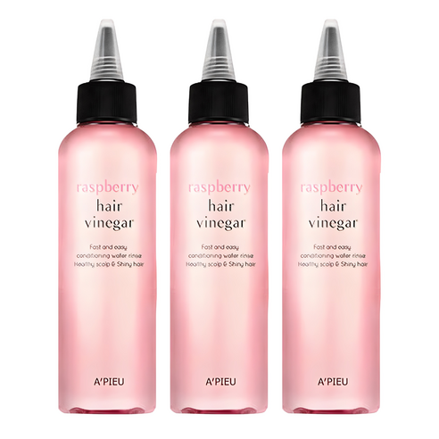 어퓨 라즈베리 헤어 식초 린스, 200ml, 3개