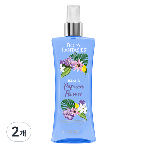 바디판타지 아일랜드 패션플라워 바디미스트 과일향, 236ml, 2개