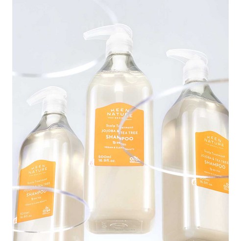 자연의 생명력을 담아 건강한 두피와 아름다운 모발을!