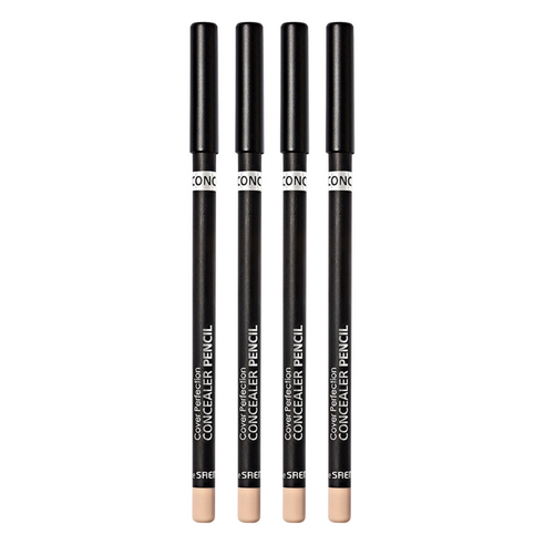 더샘 커버 퍼펙션 컨실러 펜슬, 2.0 리치 베이지, 4개