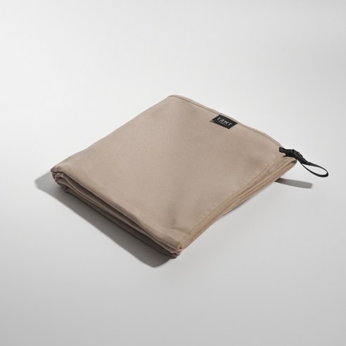 티알앤티아웃도어 프리미엄 건식 스포츠타월 L 132 x 90 cm, 샌드 베이지, 1개