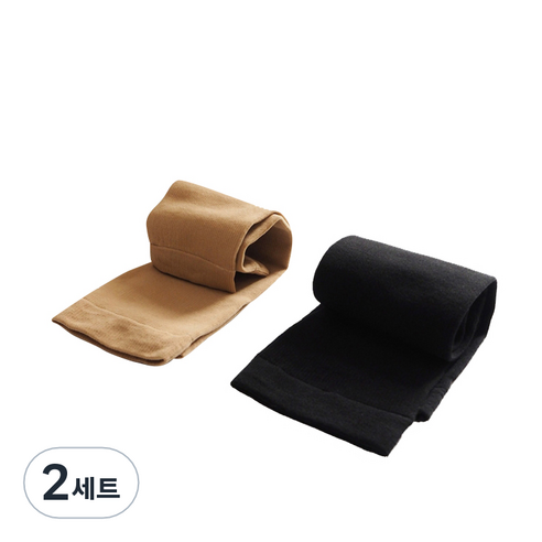 디야나 종아리압박밴드 블랙 2p + 베이지 2p 세트, 2세트, 종아리/무릎형