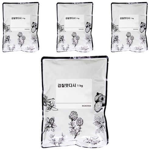 딜리셔스마켓 감칠맛다시 쇠고기맛, 1kg, 4개