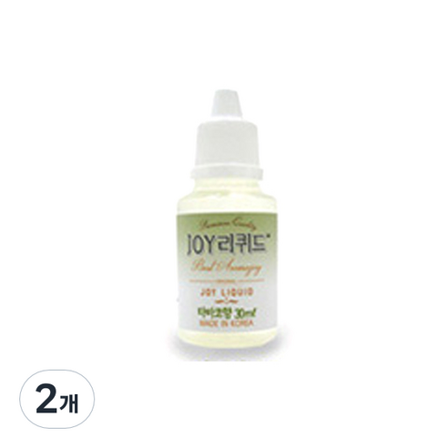 조이리퀴드 아로마조이 슬라임재료 30ml, 2개, 타바코